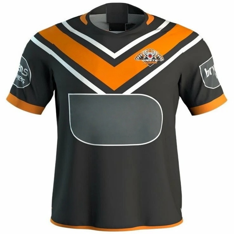 T Shirt Dry Fit - Kaos Pria Tigers 2026-25 Jersey Rugby
