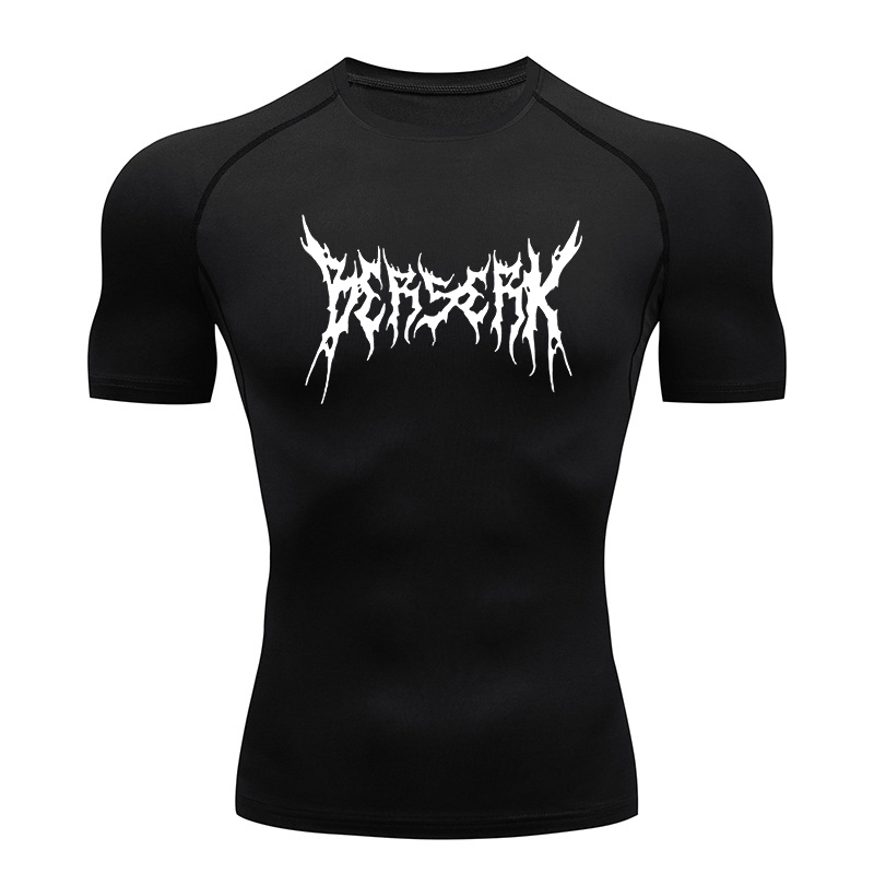 T Shirt Dry Fit - Kaus olahraga pria, Gym latihan pelindung