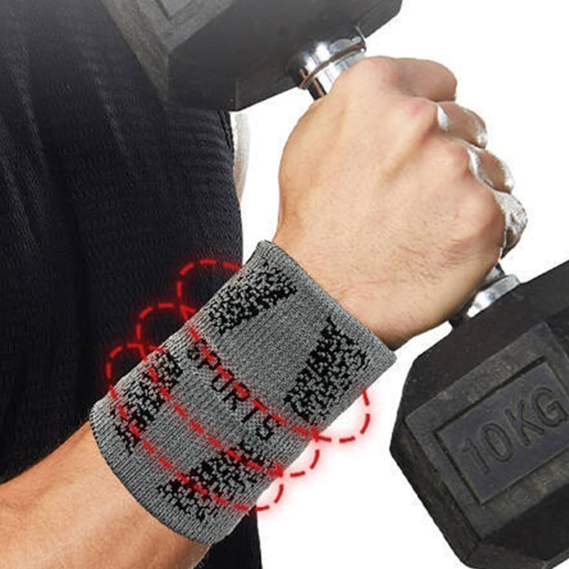1 Pasang Gelang Olahraga untuk - Wristband Pair Sweat ulasan dan harga