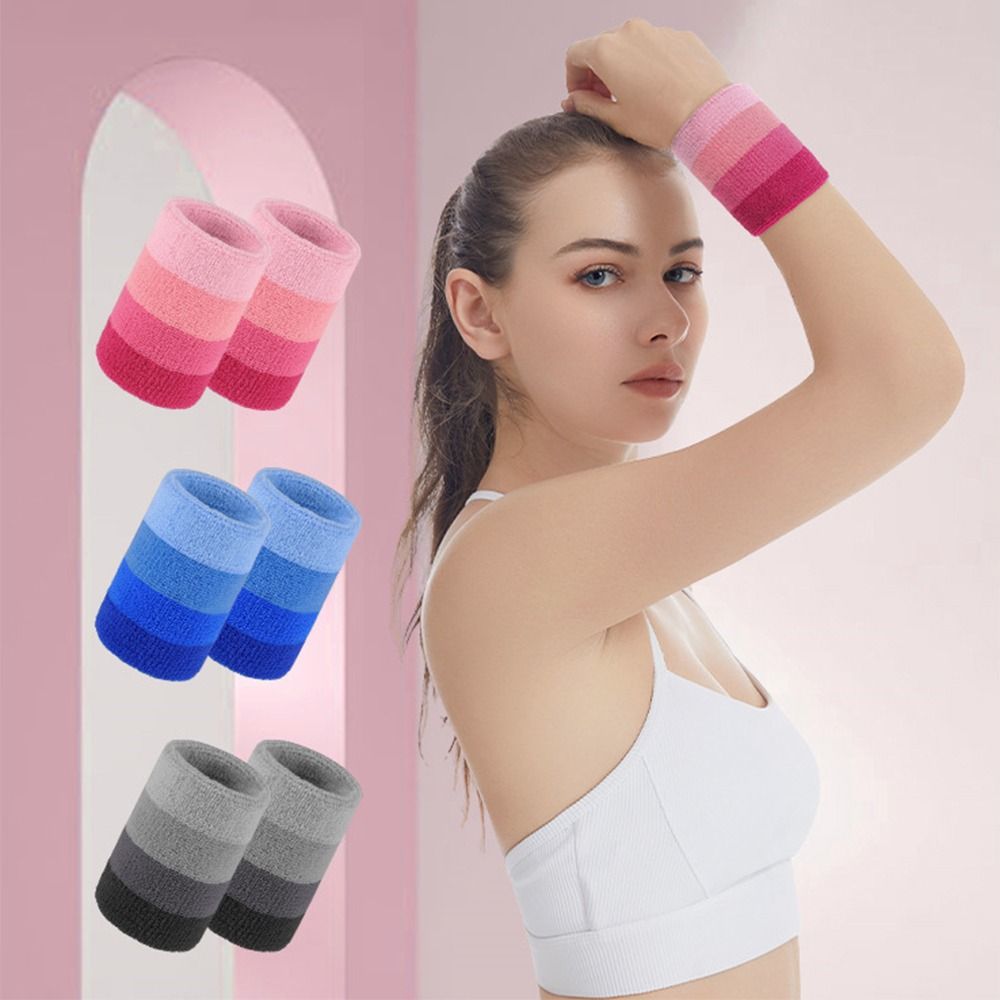 2 buah/pasang Gelang Tenis War - Wristband Pair Sweat ulasan dan harga
