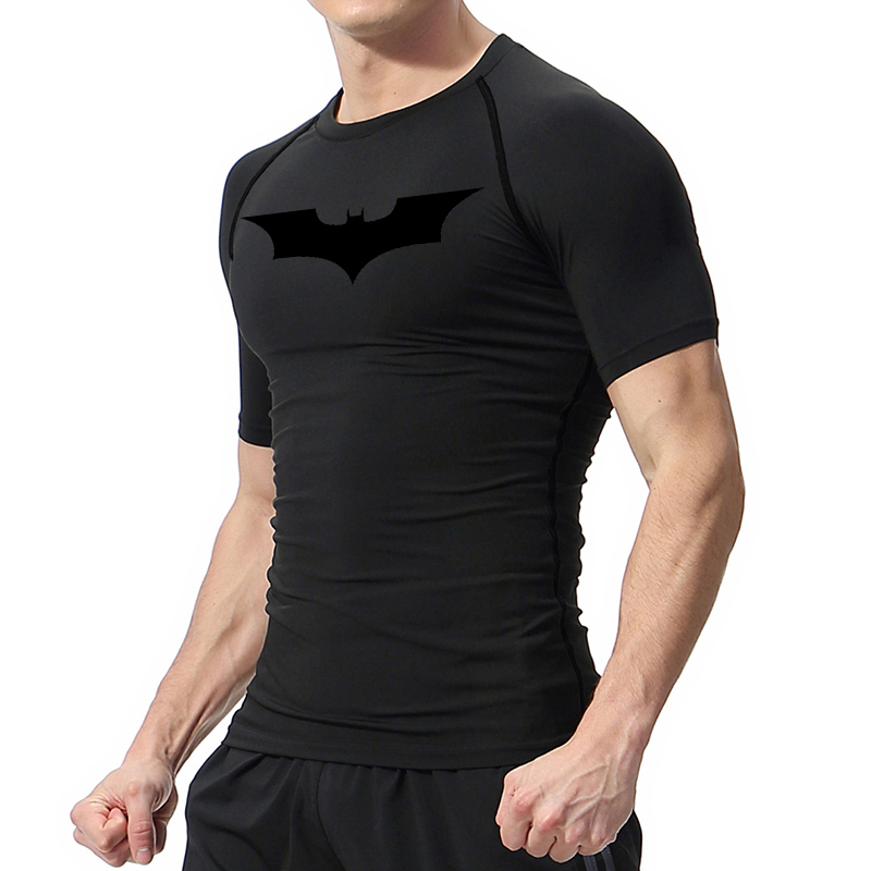 Kaus kompresi gambar kelelawar - T Shirt Dry Fit ulasan dan harga