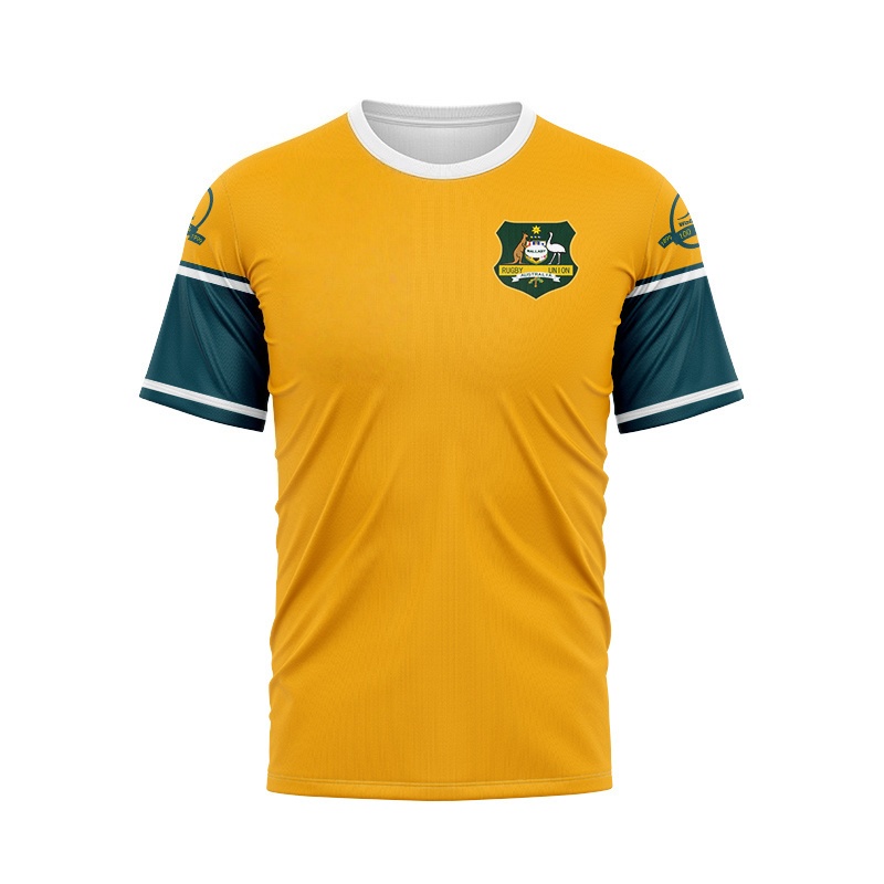 Kaos Retro Tim Kangaroo untuk  - T Shirt Dry Fit ulasan dan harga